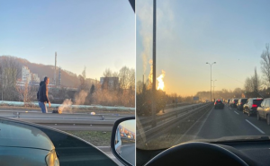 Nesreća u BiH: Automobil završio na krovu